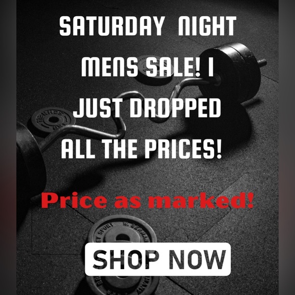 Saturday night mens sale, all prices go up tomorrow! - Picture 1 of 1